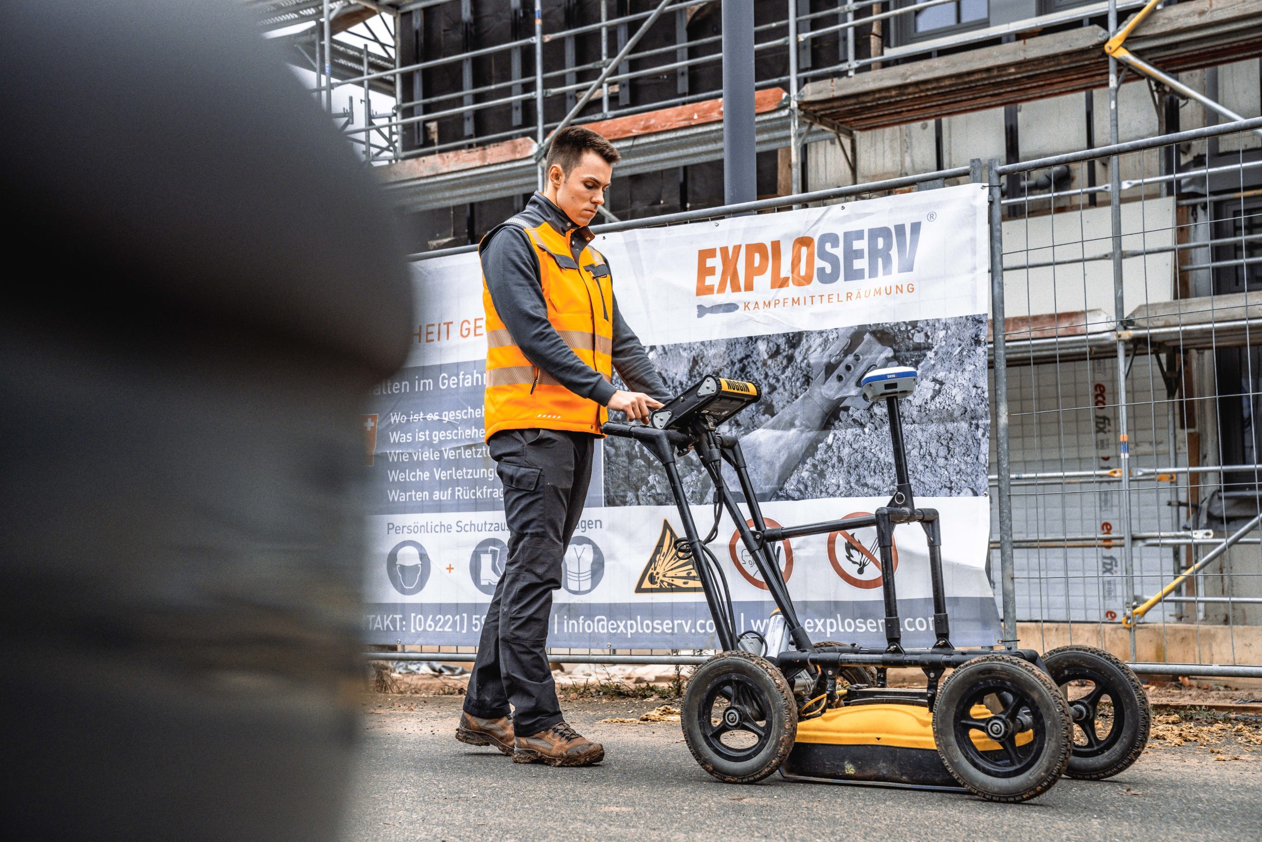 Kampfmittelsondierung in Wiesbaden