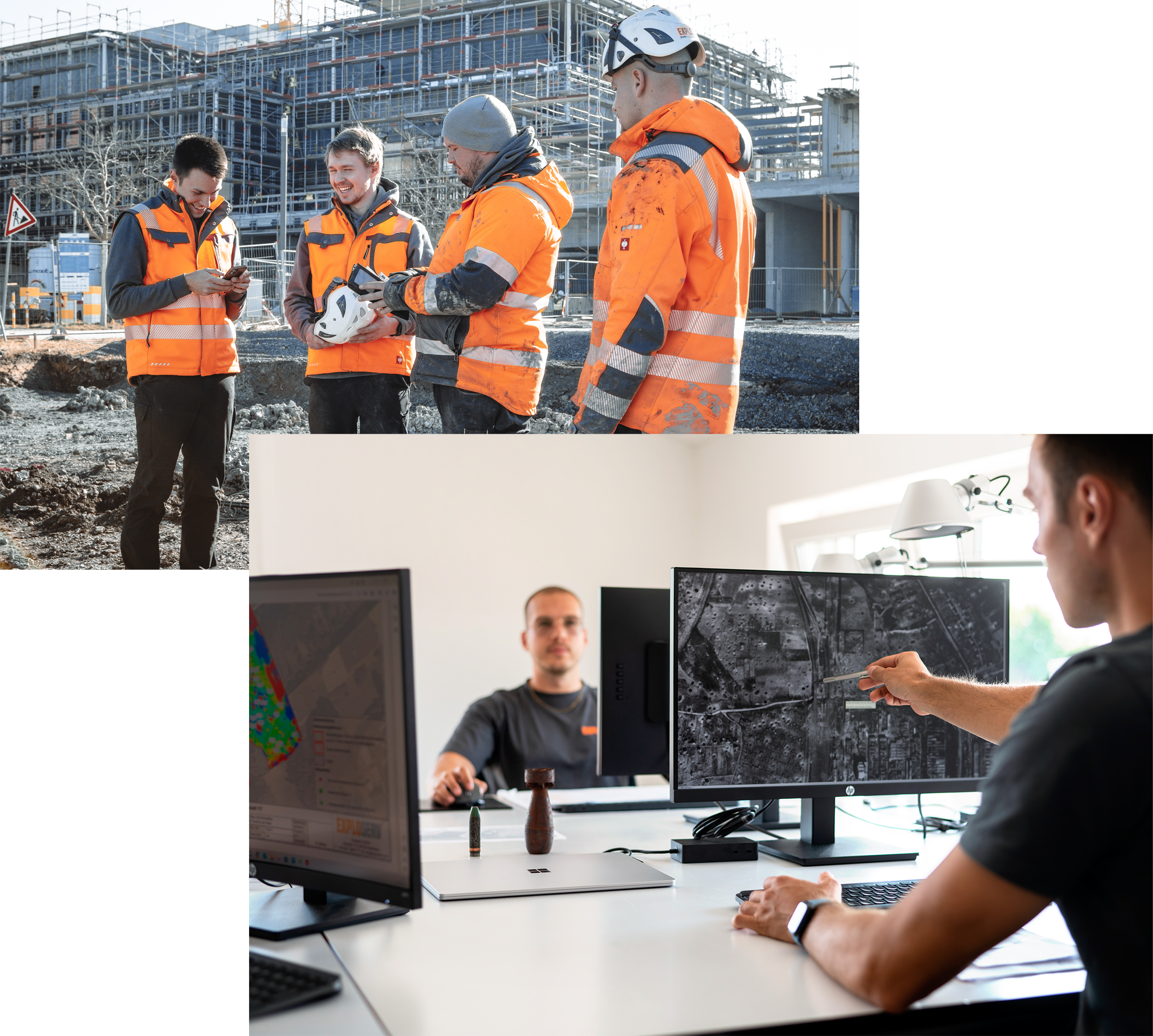 Exploserv_Team_Collage Beratung und Schulung