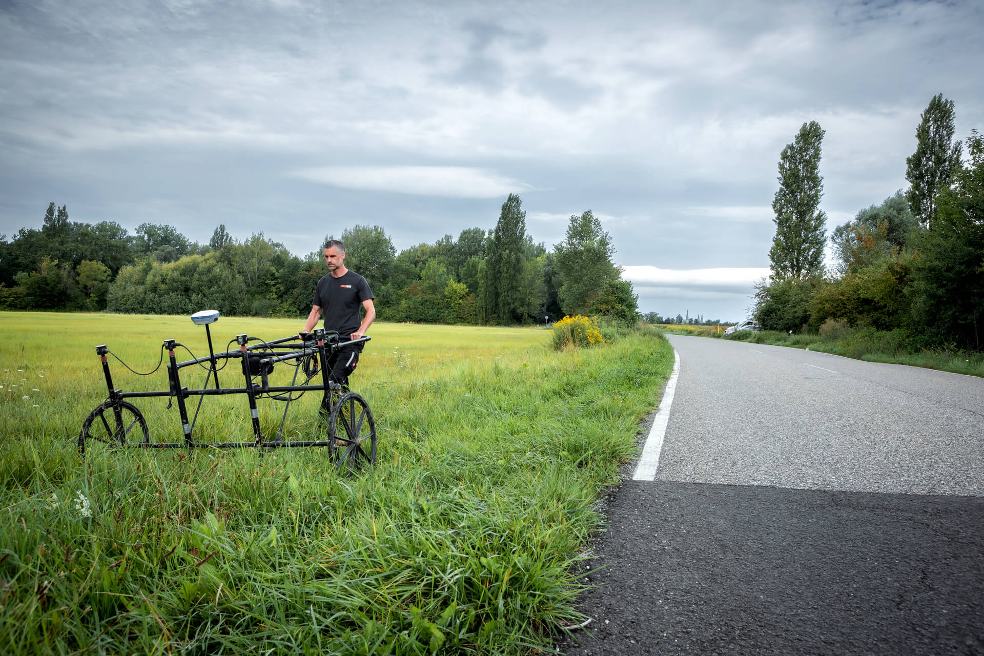 Kampfmittelsondierung mit Geomagnetik im Zuge eines Renaturierungsprojekts